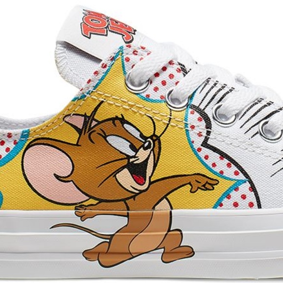 Converse All Star Tom & Jerry Low Top EUC - Picture 2 of 8